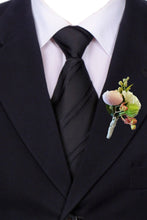 Load image into Gallery viewer, TXV Mart Wedding Boutonniere For Men | Groom Boutonniere | Pink Ranunculus White Hydrangea Boutonniere | Rustic Boutonniere-TXV Mart
