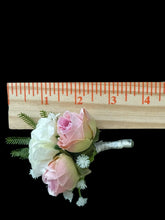 Load image into Gallery viewer, TXV Mart Wedding Boutonniere For Men | Groom Boutonniere/Boutonniere/Wedding Prom Homecoming Graduation Silk Flow-TXV Mart