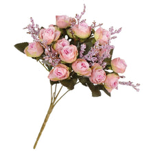Load image into Gallery viewer, Rose Bunch | Blush Pink or Peach Artificial Floral Spray for DIY Arrangements & Home Decor-Craft Supplies-TXV Mart