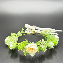 Load image into Gallery viewer, Greenery Flower Crown | Rustic Botanical Floral Headpiece for Girls & Women-Crown-TXV Mart