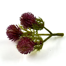 Load image into Gallery viewer, Thistle Bud Spray | Artificial Floral Stem for Home Decor & DIY Crafts-Craft Supplies-TXV Mart