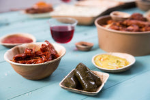 Load image into Gallery viewer, TXV Mart Disposable Party Dinnerware Palm Leaf Round Bowls 6in 100% Natural, Biodegradable and Compostable (Pack of 20)-disposal dinnerware-TXV Mart