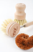 Load image into Gallery viewer, TXV Mart Eco-friendly Natural Wooden Kitchen Cleaning Brush Set, 5 piece, Wooden Dish Cleaning Brush Set, Loofah Dish Sponges, Dish and Bottle Scrubber Brushes-TXV Mart