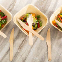 Load image into Gallery viewer, TXV Mart Wooden Knives Disposable, 100pcs, 6in Biodegradable Knives, Compostable Knives, Wooden Cutlery, Wooden Knife-Disposal Dinnerware-TXV Mart