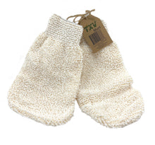 Load image into Gallery viewer, TXV Mart | Natural Exfoliating Sisal Body Bath Gloves Sponge Scrubber Deeply Clean Remove Dead Skin, Bathroom, Shower, Spa - 1 Pair-TXV Mart