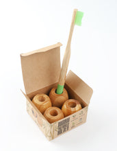 Load image into Gallery viewer, TXV Mart | Bamboo Toothbrush Holder Biodegradable, Compostable, Multifunctional Holder for Razor, Makeup Brushes, Toothbrush (Pack of 4)-TXV Mart