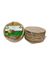 Load image into Gallery viewer, TXV Mart Disposable Party Dinnerware Palm Leaf Round Bowls 6in 100% Natural, Biodegradable and Compostable (Pack of 20)-disposal dinnerware-TXV Mart