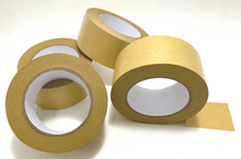 Load image into Gallery viewer, TXV Mart Heavy Duty Eco-friendly Biodegradable Kraft Paper Tape Packing Tape for Cartons & Boxes | 2 inches wide x 55 yards long-TXV Mart