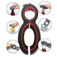 Load image into Gallery viewer, 6 in 1 Multi Opener Jar Bottle Can Opener for Weak Hands, Non-Slip, Easy Grip for Seniors and Arthritic Hands-can opener-TXV Mart