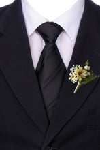 Load image into Gallery viewer, TXV Mart Elegant Cream Daisy Boutonniere | Rustic Wedding Accessory | Groom &amp; Groomsmen | Handmade Daisy Boutonniere-TXV Mart
