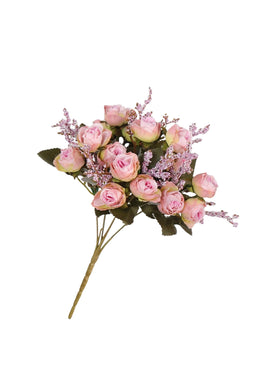 Pack of 3 Bouquet Artificial Roses Flowers-TXV Mart