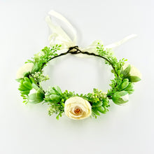 Load image into Gallery viewer, Greenery Flower Crown | Rustic Botanical Floral Headpiece for Girls &amp; Women-Crown-TXV Mart
