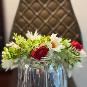 Handcrafted Floral Crown for Little Girls Perfect for Weddings, Photoshoots Special Occasions-TXV Mart