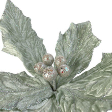 Load image into Gallery viewer, Diamond Poinsettia Pick | Glitter Christmas Flower | Holiday Wreath &amp; Tree Decoration-TXV Mart
