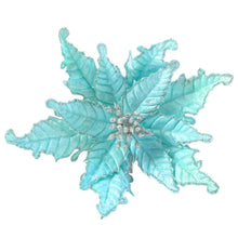 Load image into Gallery viewer, Diamond Poinsettia Pick | Glitter Holiday Floral | Christmas Tree Embellishment Clip-TXV Mart
