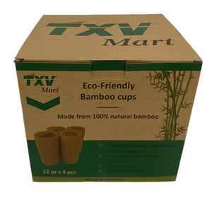 Make Bamboo Cups beautiful environmentally friendly - Bamboo craft 