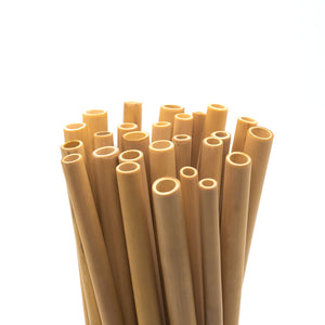 Bamboo Straws  Reusable and Plastic Free Drinking Straws