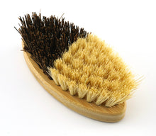 Load image into Gallery viewer, TXV Mart | Natural Bamboo Fruits and Vegetable Brush Scrubber with Coconut Fibre and Sisal Bristles | Clean Potatoes Corn Beets Carrots Kitchen-TXV Mart
