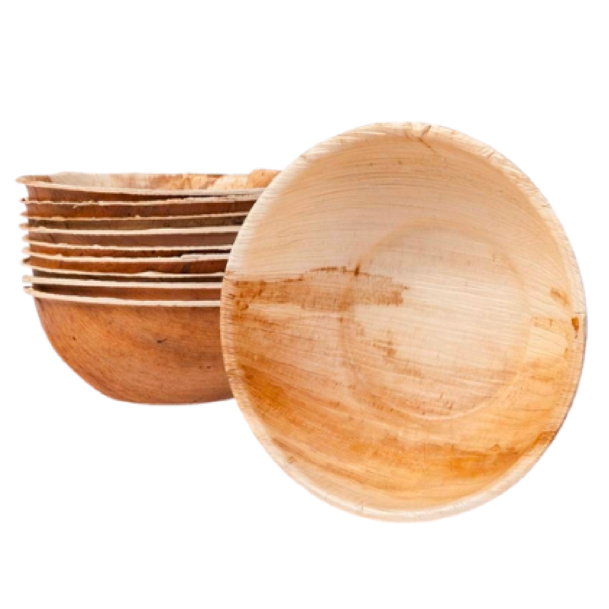 Buy KOOKOON 25 Pcs Round Disposable Palm Leaf Bowls - 6 (15cm
